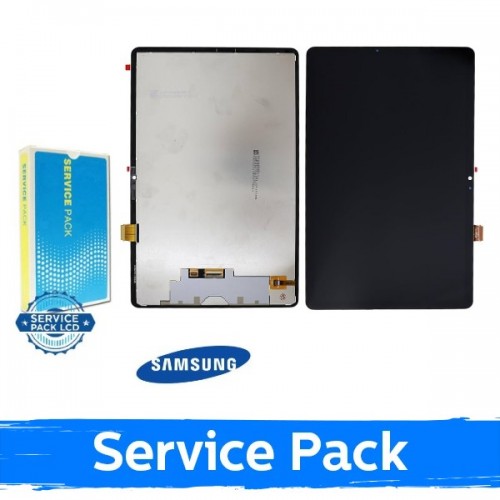 LCD-näyttö yhteensopiva Samsung X510 / X516 Tab S9 FE 10.9'' musta (Service Pack)