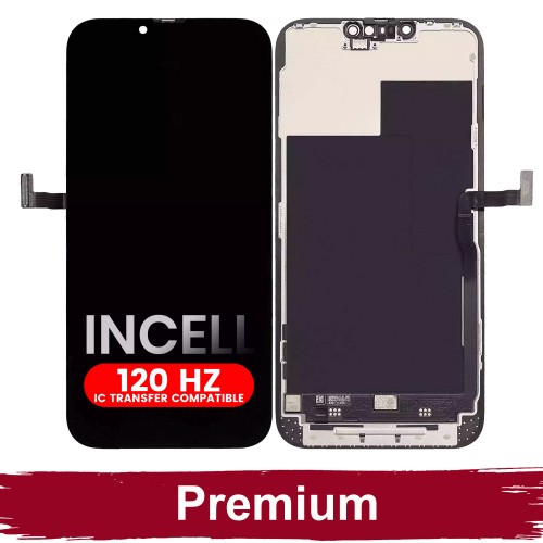 LCD-naytto yhteensopiva iPhone 13 Pro Max, musta (120Hz / INCELL / Premium) Removable IC