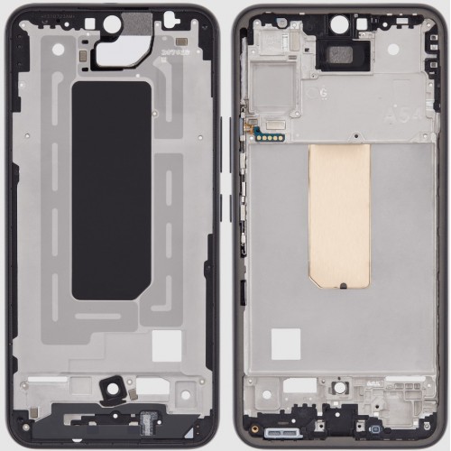 Keskikehys Samsung A546 A54 5G (musta)