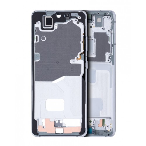 Mid-Frame Housing for Samsung G998 S21 Ultra (Phantom Silver)