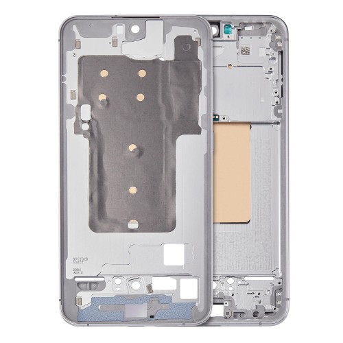 Mid-Frame Housing for Samsung S721 S24 FE Gray (Blue / Mint / Yellow)