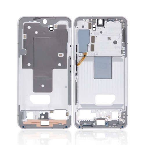 Mid-Frame Housing for Samsung S901 S22 (White)