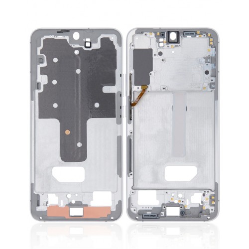 Keskikehys Samsung S906 S22 Plus (valkoinen)