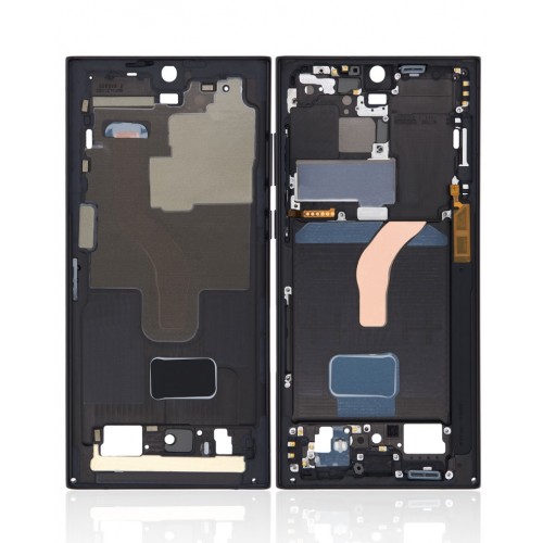 Keskikehys Samsung S908 S22 Ultra Phantom Black
