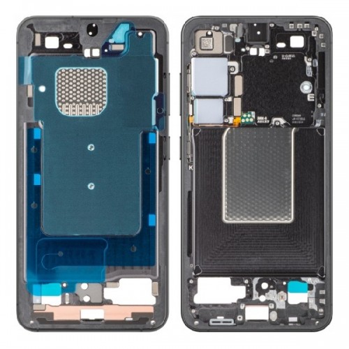 Mid-Frame Housing for Samsung S921 S24 (Onyx Black)