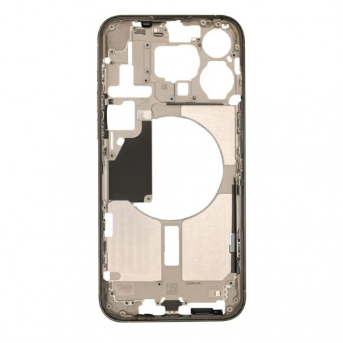 Keskirunko yhteensopiva iPhone 15 Pro Max / White Titanium / OEM