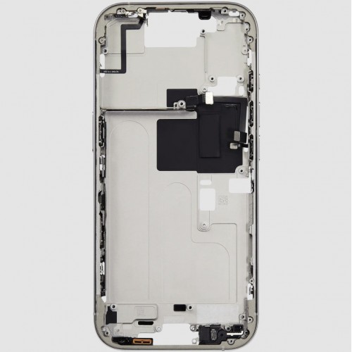 Keskirunko yhteensopiva iPhone 16 Pro Max / White Titanium / OEM
