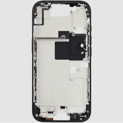 Mid-Frame Compatible With iPhone 16 Pro Mid-Frame / Black Titanium / OEM