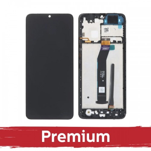 LCD Näyttö Xiaomi Redmi A3 Musta kehyksellä OEM