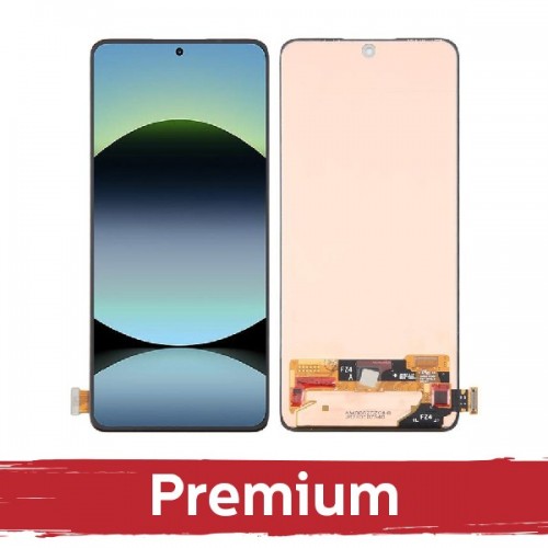 LCD Näyttö Xiaomi Redmi Note 14 4G / Poco M7 Pro 5G Musta OEM