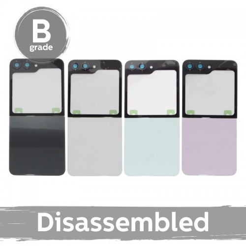 Back Cover Compatible With Samsung F731 Z Flip5 / Cream / (9/10 disassembled)