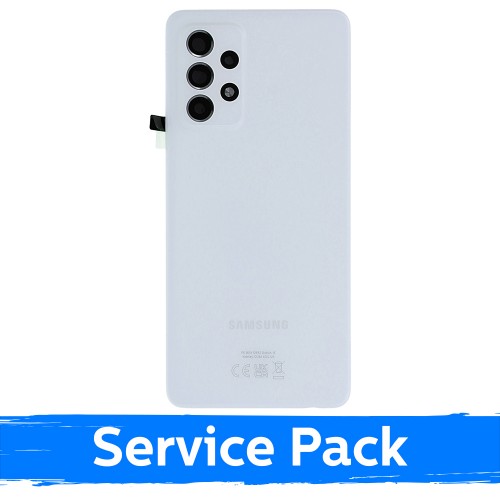 Back Cover Compatible With Samsung A528 A52s 5G / Awesome White / (Service Pack)