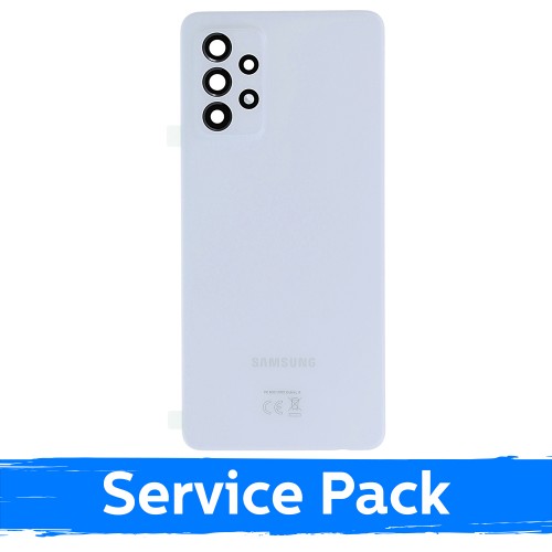 Takakansi yhteensopiva Samsung A725 A72 / Awesome White / (Service Pack)