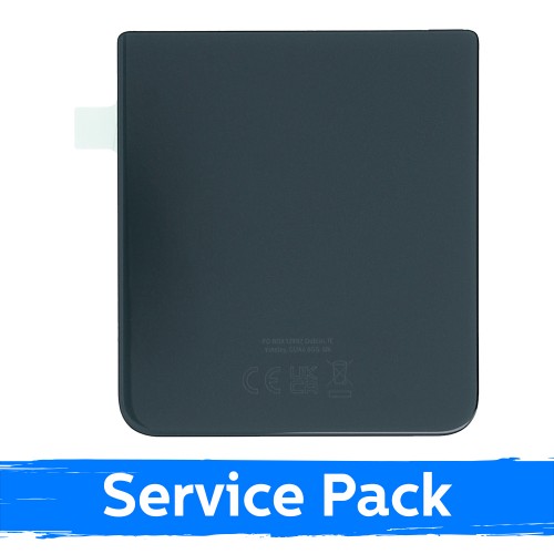 Back Cover Compatible With Samsung F711 Z Flip3 / Green / (Service Pack)