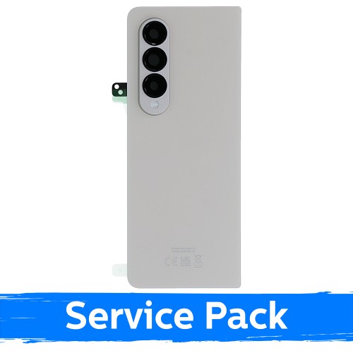 Takakansi yhteensopiva Samsung F936 Z Fold4 / Beige / (Service Pack)