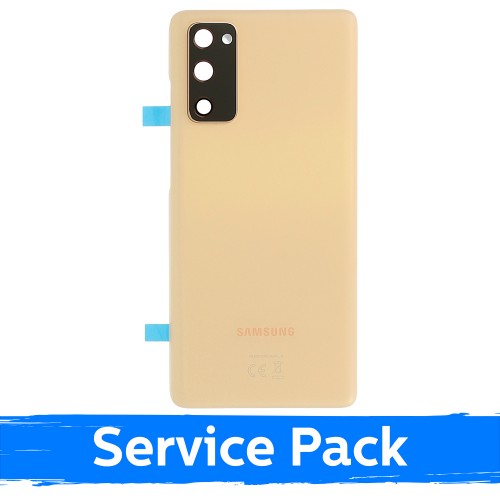 Back Cover Compatible With Samsung G780 S20 FE (G781 S20 FE 5G) / Cloud Orange / (Service Pack)