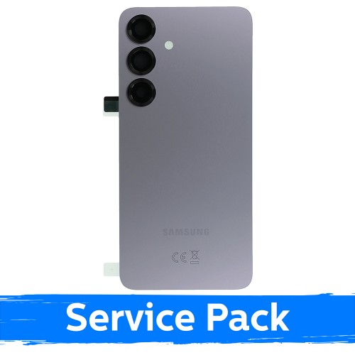 Back Cover Compatible With Samsung S931 S25 / Silver Shadow / (Service Pack)