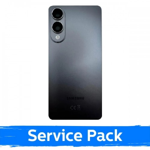 Takakansi yhteensopiva Samsung S937 S25 Edge / titaanimusta / (Service Pack)