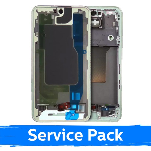 Mid-Frame Housing for Samsung A556 A55 5G / Lemon / (Service Pack)