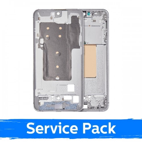 Keskikehys Samsung S721 S24 FE / Silver / (Service Pack)