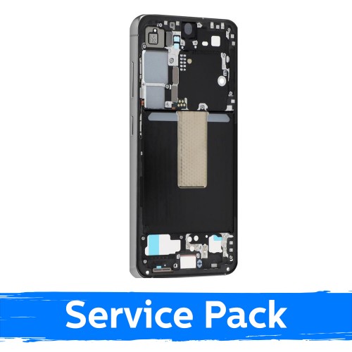 Mid-Frame Housing for Samsung S911 S23 / Graphite / (Service Pack)