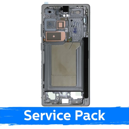 Keskikehys Samsung S938 S25 Ultra / Titanium White Silver (Blue) / (Service Pack)