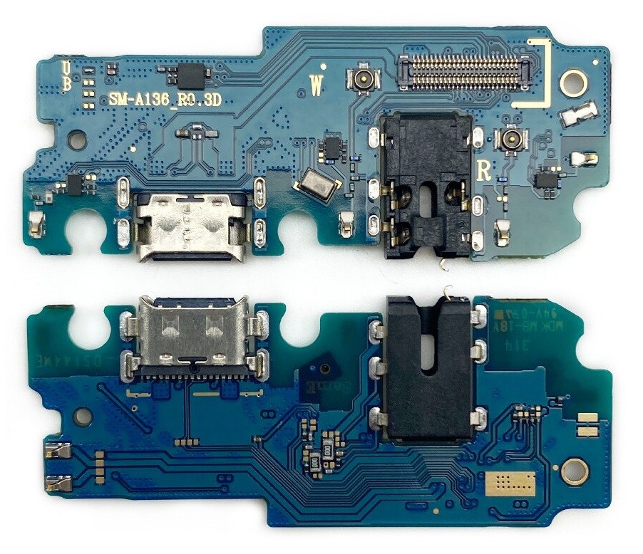 Flex Samsung A136 A13 5G liitin, mikrofoni, kuulokeliitäntä alkuperäinen (service pack)