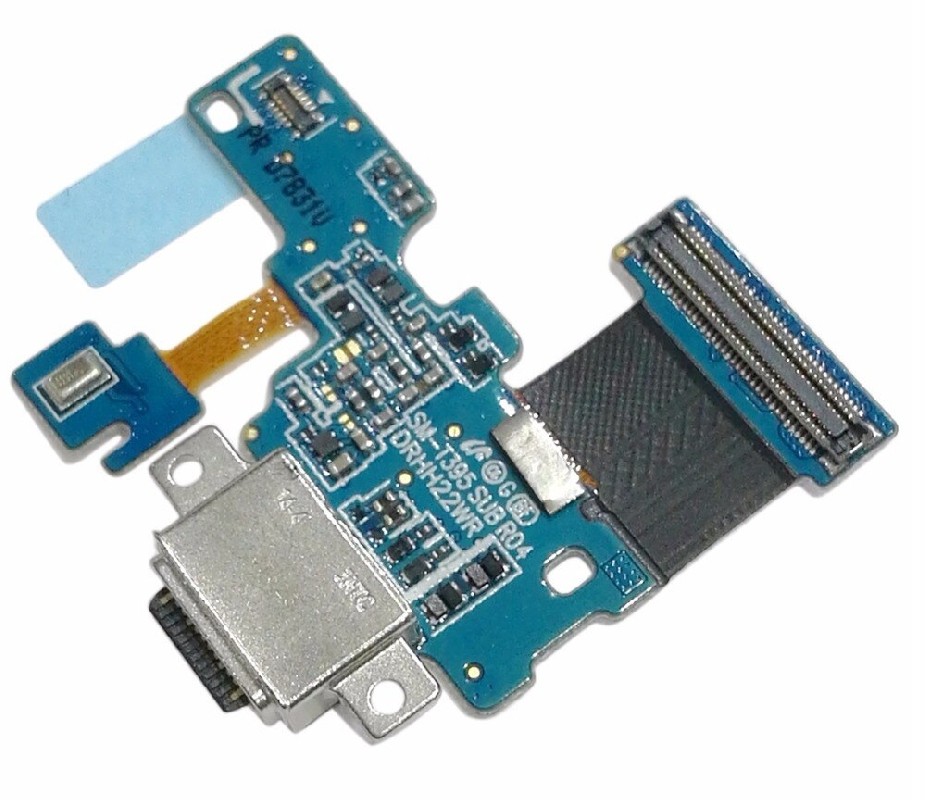 Flex-kaapeli Samsung T395 Tab Active 2 LTE latausliittimelle, mikrofonille alkuperäinen (service pack)