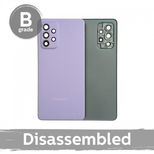 Takakansi yhteensopiva Samsung A528 A52s 5G / Awesome Violet / kameralinssin kanssa 100% aito (9/10 purettu)