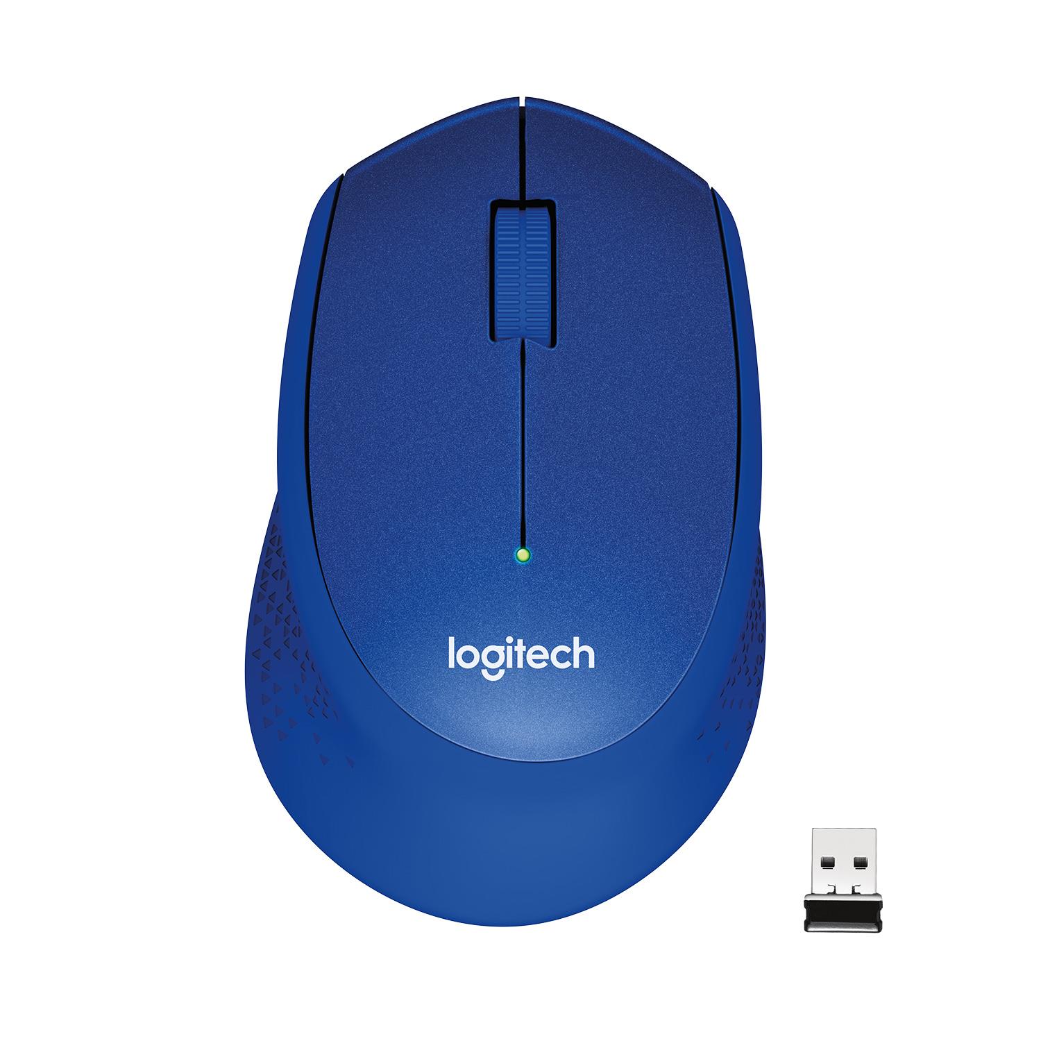 Logitech M330 Silent langaton optinen USB-hiiri musta 910-004910