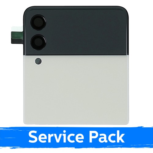 LCD Display Compatible With Samsung F711 Z Flip3 (OUTER) with Frame / Blue / (Service Pack)