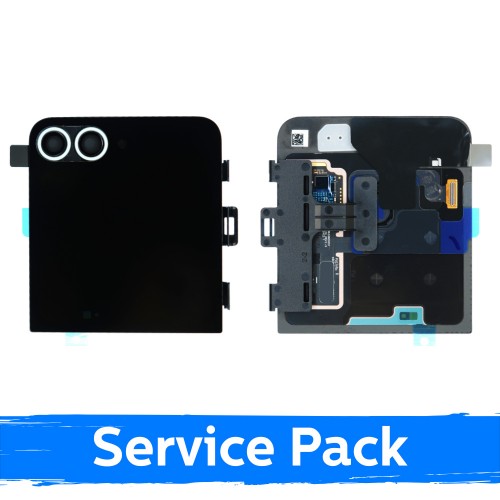 LCD Display Compatible Samsung F741 Z Flip6 (OUTER) with Frame / Mint / (Service Pack)