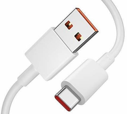 USB cable original Xiaomi 6A 120W Type-C white (1M)