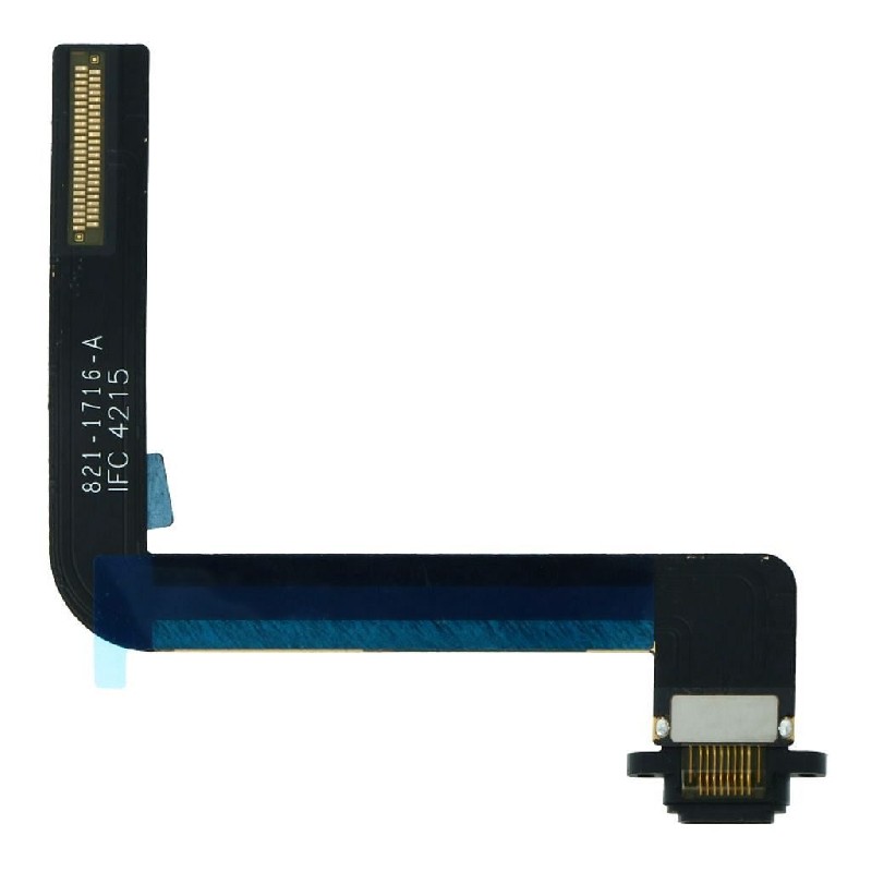 Flex iPad 10.2 2019 7th/10.2 2020 8th/10.2 2021 9th latauspistokkeelle musta ORG