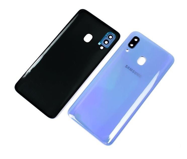 Takakansi Samsung A405 A40 2019 sininen alkuperäinen (käytetty Grade B)