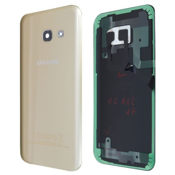 Back cover for Samsung A320 A3 2017 Gold Sand original (service pack)