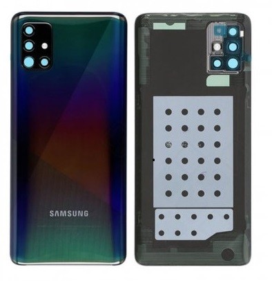 Takakansi Samsung A515 A51 2020 Prism Crush Black alkuperäinen (käytetty Grade C)