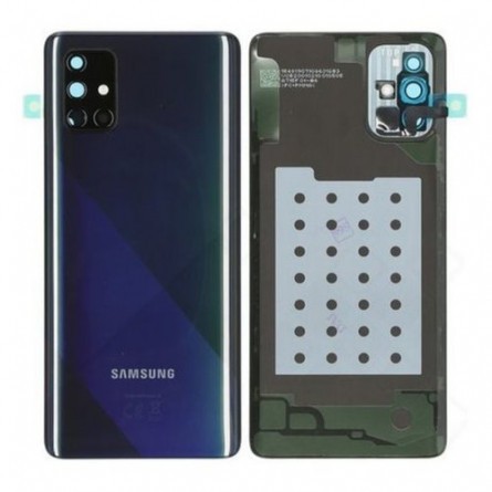 Takakansi Samsung A715 A71 2020 Prism Crush Black alkuperäinen (käytetty Grade B)