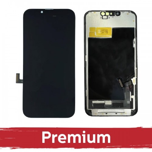 LCD-naytto iPhone 13 musta SOFT OLED Stable Premium Self-Diagnosable