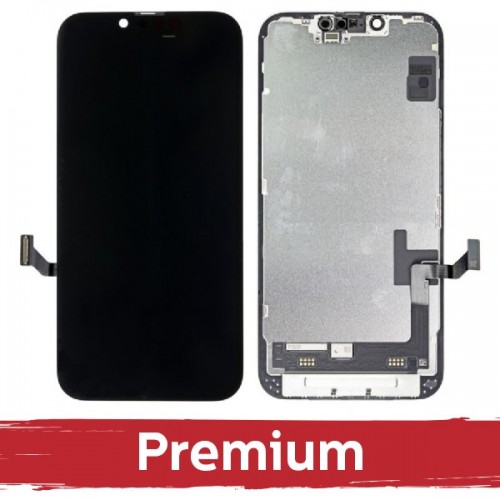LCD-naytto iPhone 14 musta SOFT OLED Stable Premium Self-Diagnosable