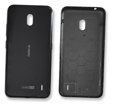 Takakansi Nokia 2.2 musta alkuperäinen (käytetty Grade B)