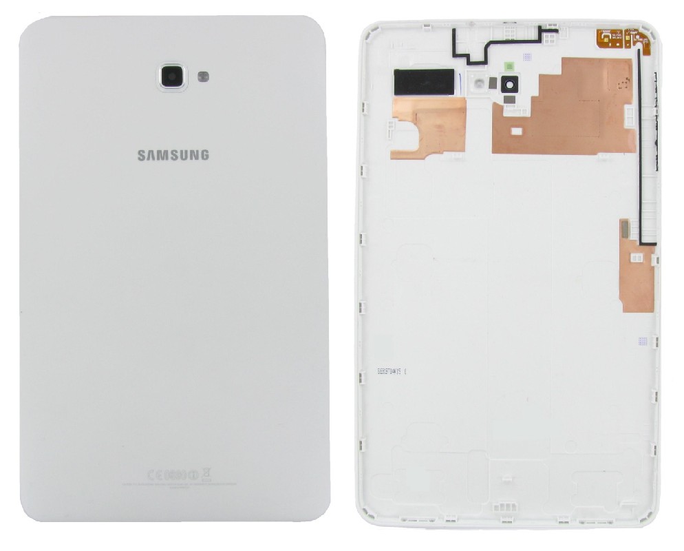 Takakansi Samsung T580 Tab A 10.1 (2016) valkoinen alkuperäinen (käytetty luokka B)