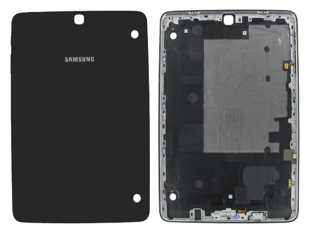 Takakansi Samsung T813 Tab S2 9.7 (2016) musta alkuperäinen (käytetty Grade B)
