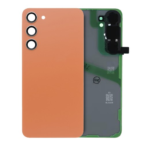 Takakuori yhteensopiva Samsung S926 S24 Plus / Sandstone Orange / (kameran linssin kanssa) OEM