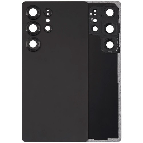 Takakuori yhteensopiva Samsung S938 S25 Ultra / Titanium Black / (kameran linssin kanssa) OEM