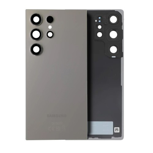 Takakuori yhteensopiva Samsung S938 S25 Ultra / Titanium Gray / (kameran linssin kanssa) OEM