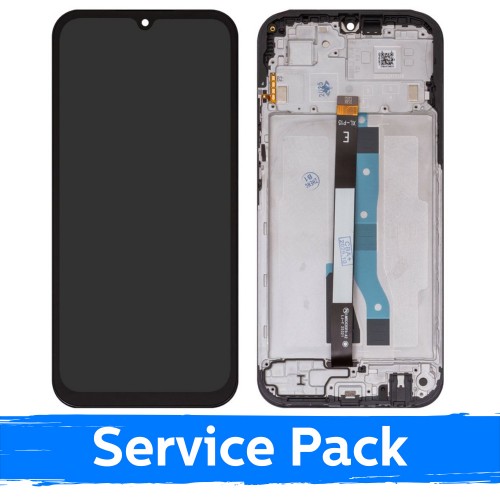 LCD Display Compatible With Xiaomi Redmi 15C 5G (EU version) Black with Frame (Service Pack)