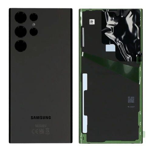 Takakansi Samsung S908 S22 Ultra Phantom Black alkuperäinen (service pack)