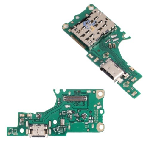 Flex Huawei Nova 8i with charging connector and microphone, SIM reader ORG