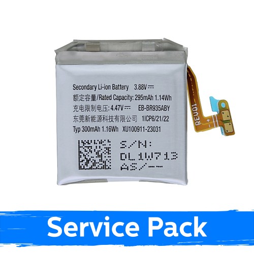 Akku yhteensopiva Samsung R930 / R935 Watch 6 40mm EB-BR935ABY (Service Pack)